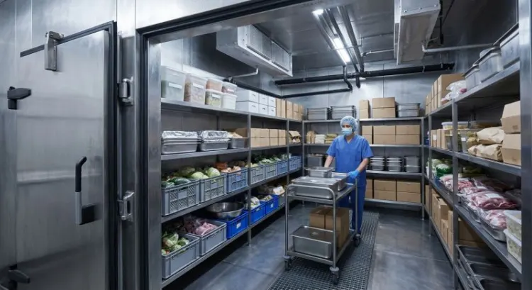 Froid hospitalier et EHPAD : cuisine centrale et chambre froide